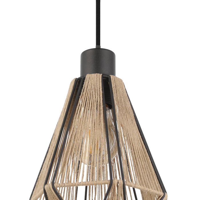 Eglo Adwickle langbordspendel natur/sort L87 x H110 cm